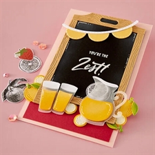 Spellbinders Dies - Pink Lemonade Stand